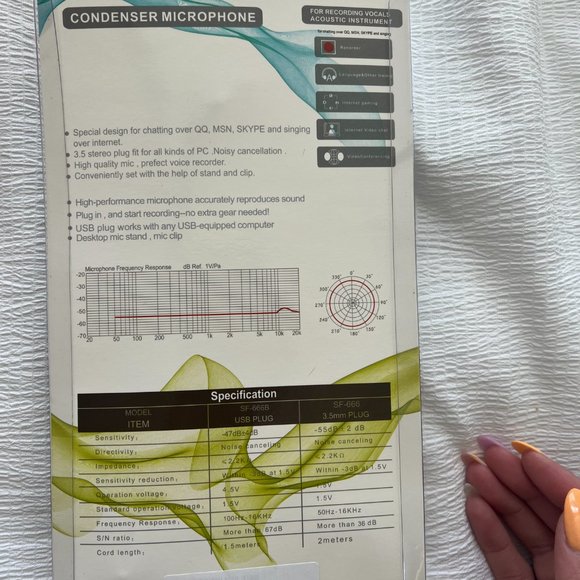 NEW Condenser Microphone - Picture 2 of 2
